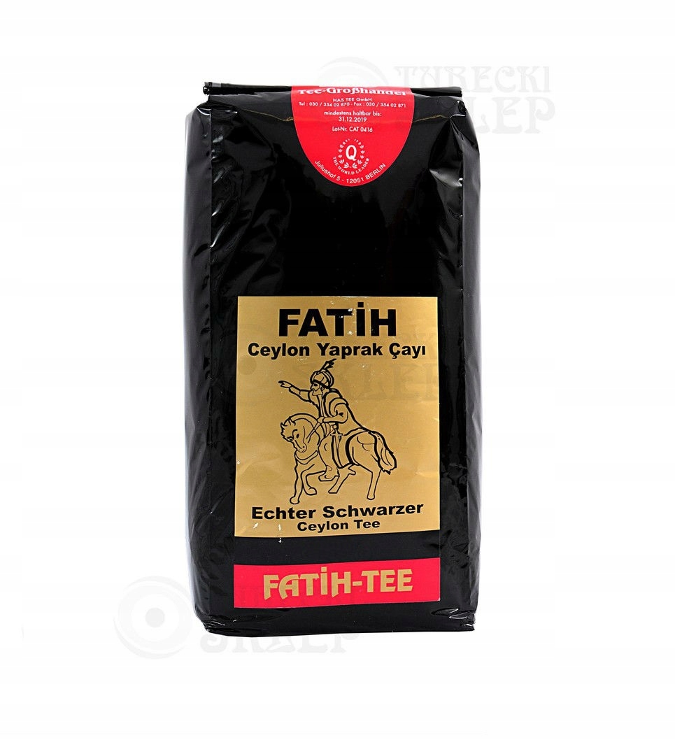 Levně Čaj černý listový Fatih 1 kg cejlon sypaný