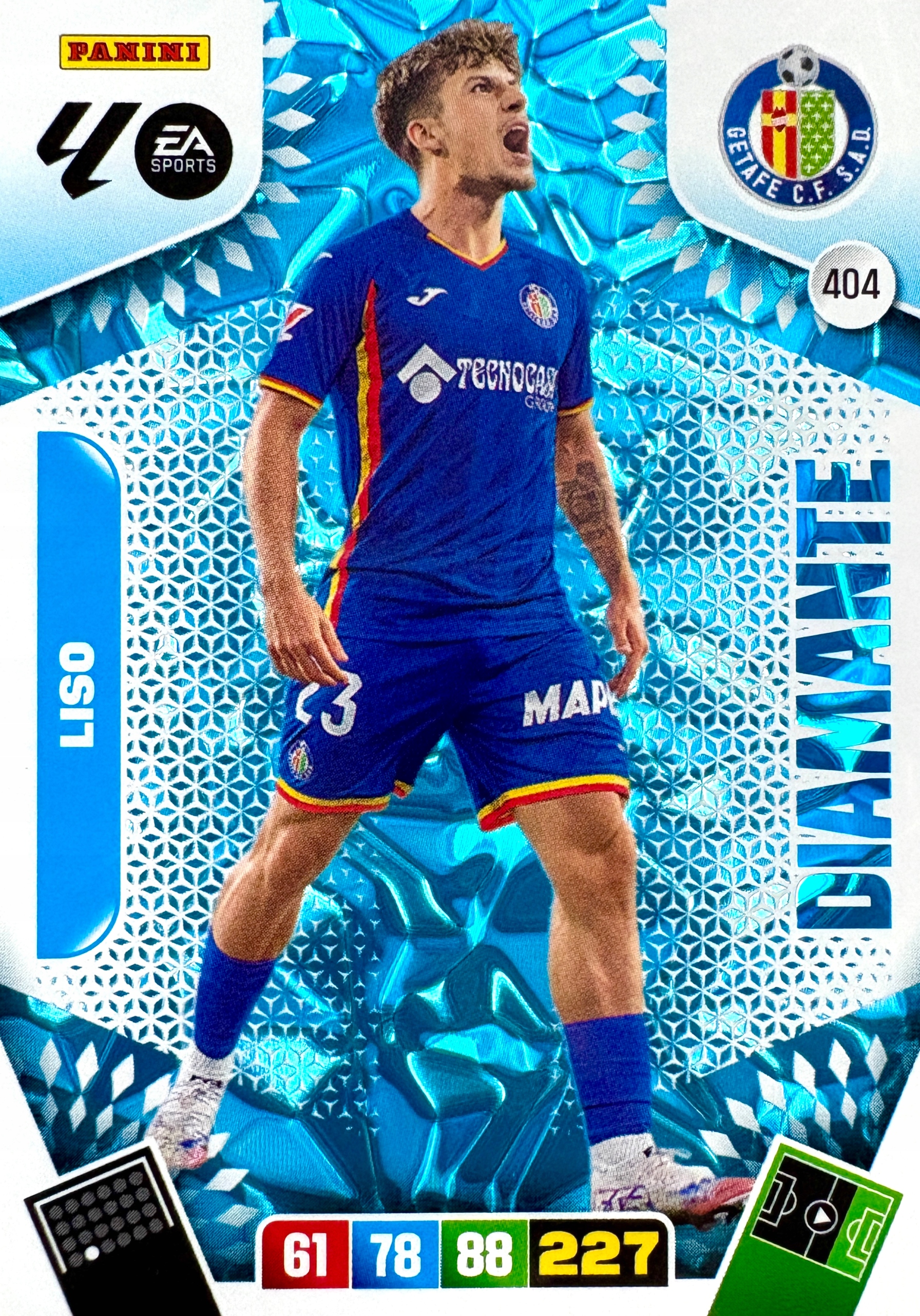 La Liga hiszpańska 2025-26 2026 Diamante 404 Liso Getafe