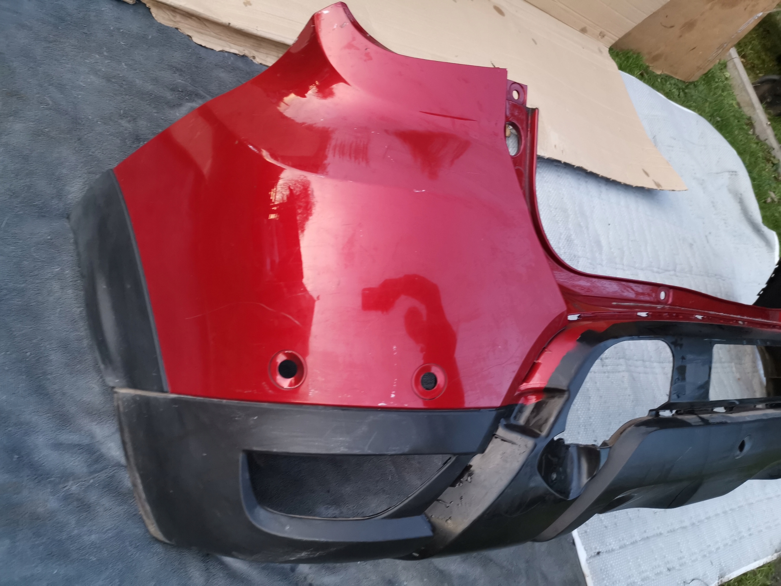 DACIA DUSTER II 2 18- bumper rear part rear 850222027R