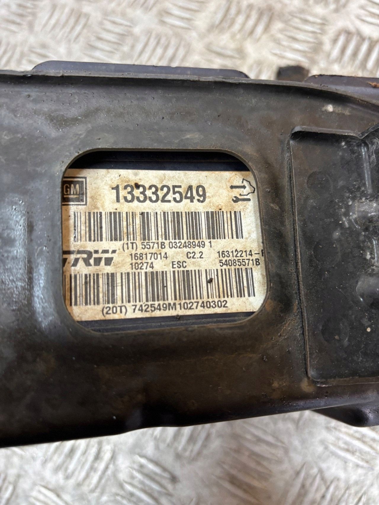 pompa ABS OPEL INSIGNIA A 13332549