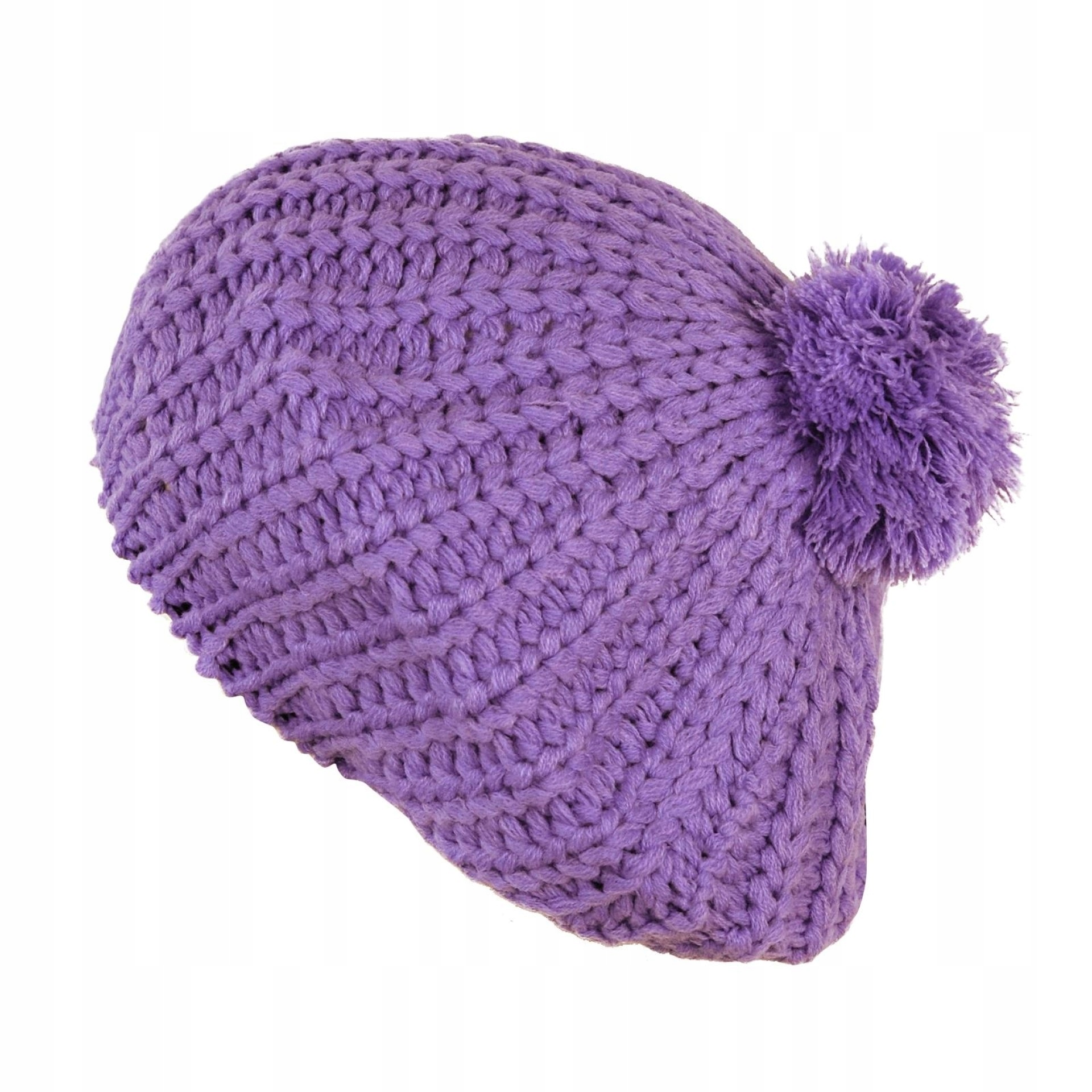 

Beret Beretka Z Pomponem Lekka Basic Wybór Kolorów