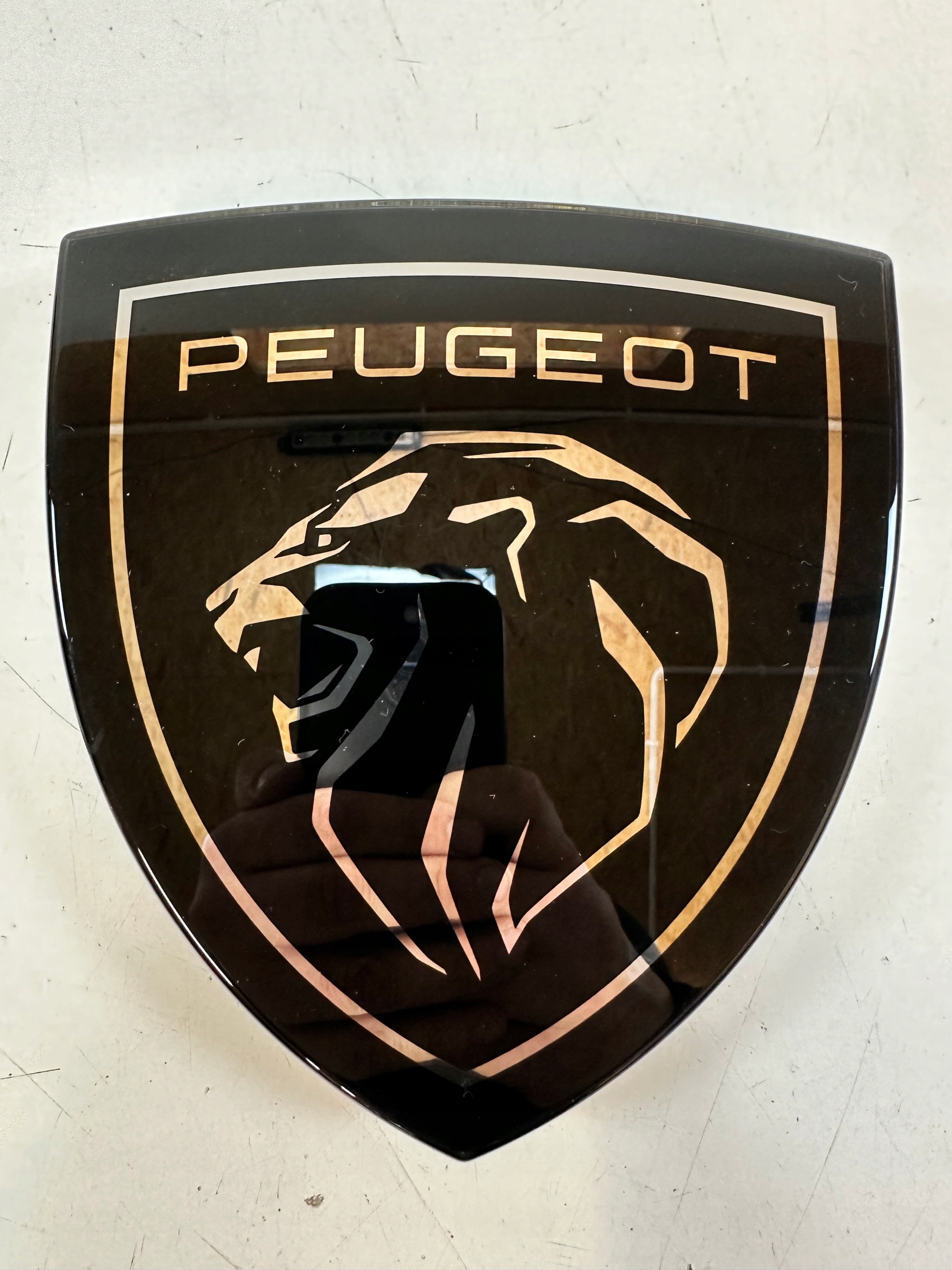 PEUGEOT 308 III T10 21- ZNACZEK EMBLEMAT RADAR ORYGINAŁ 9837101480