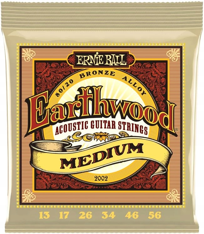 Struny do gitary akustycznej Ernie Ball 2002 Earthwood