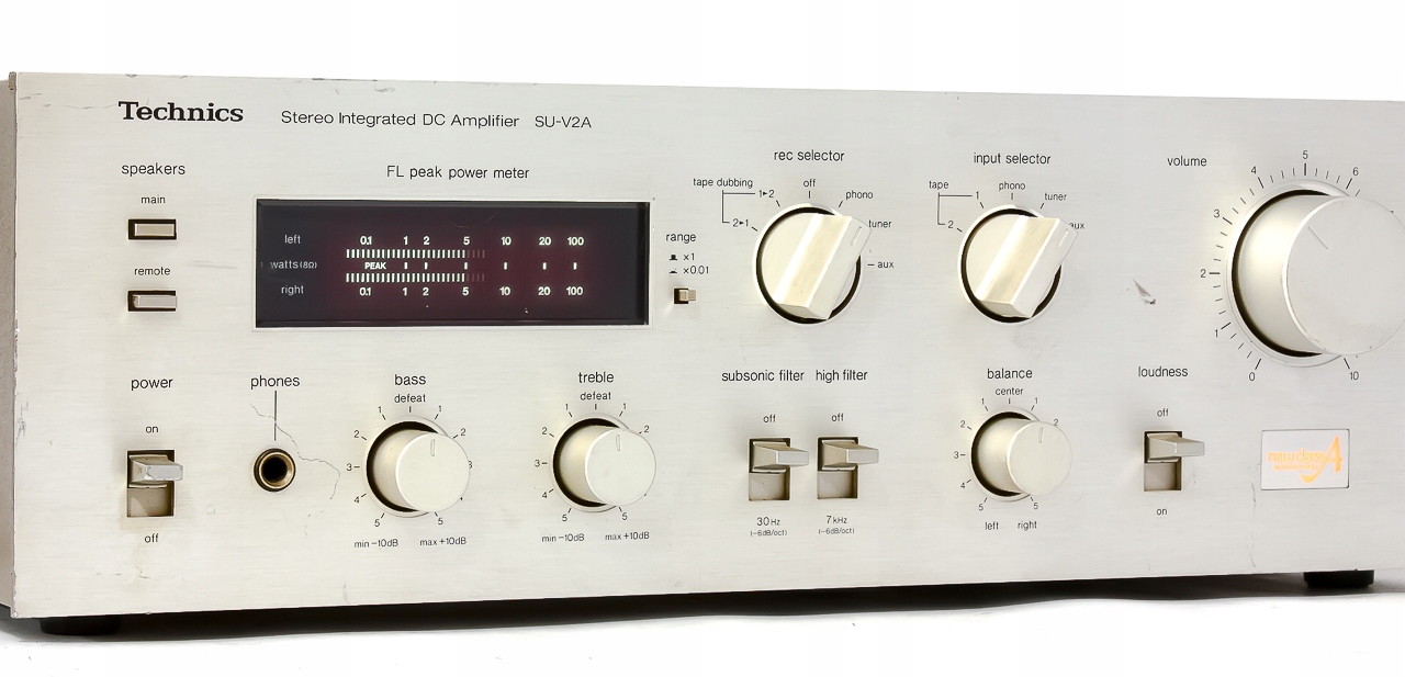 TECHNICS SU-V2A DYNAMICZNY WZMACNIACZ STEREO 500W Marka Technics