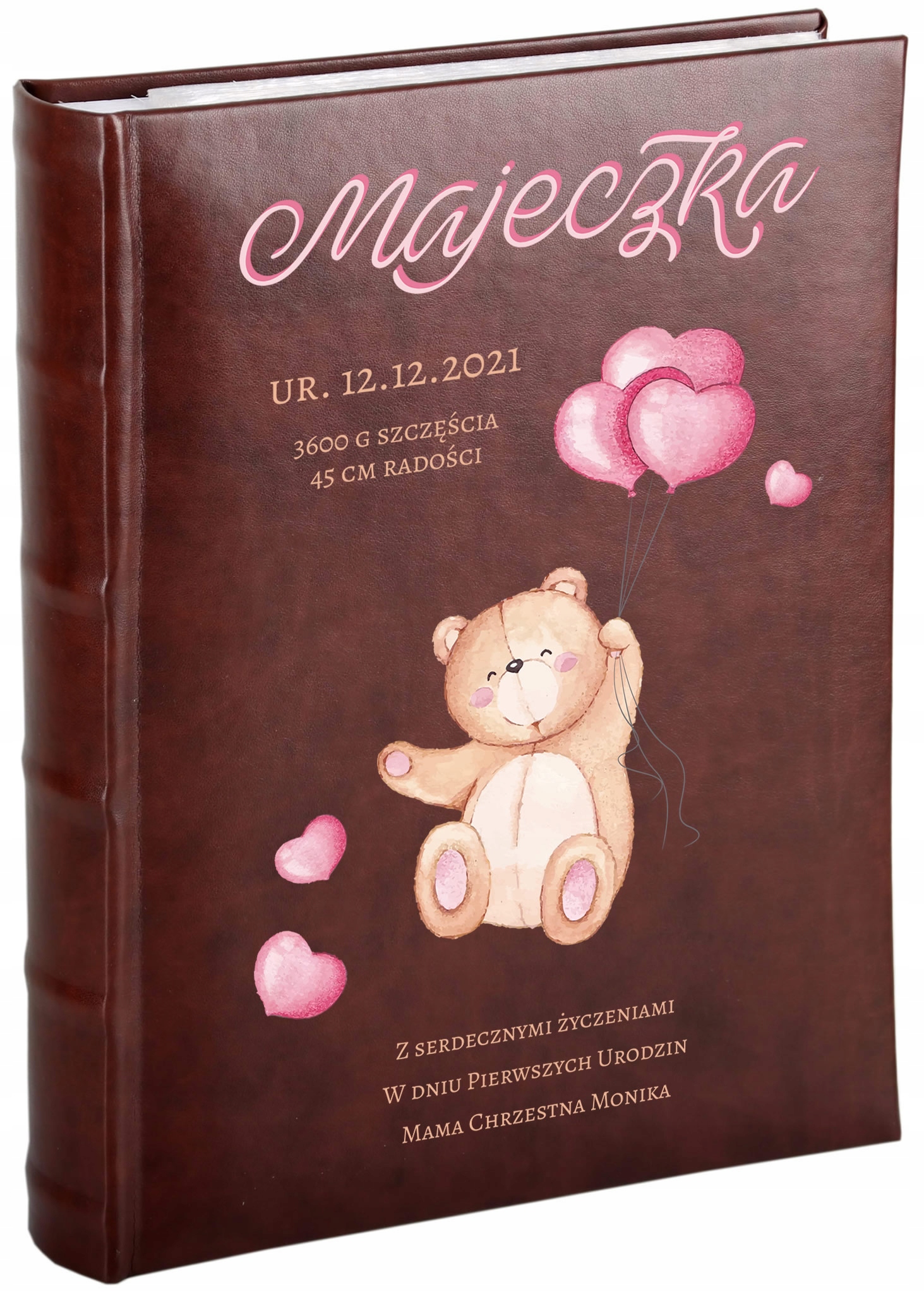 

Album na zdjęcia 200 zdjęć 13x18 Metryczka Nadruk