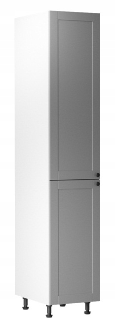 Szafka spiżarka słupek półki Linea D40SP L/P GREY