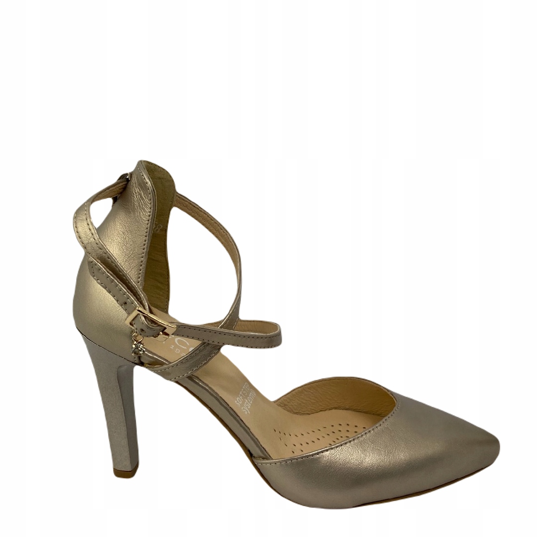 Dámské lodičky Arka Bioeco 4058/2244 zlaté 35, Zlato