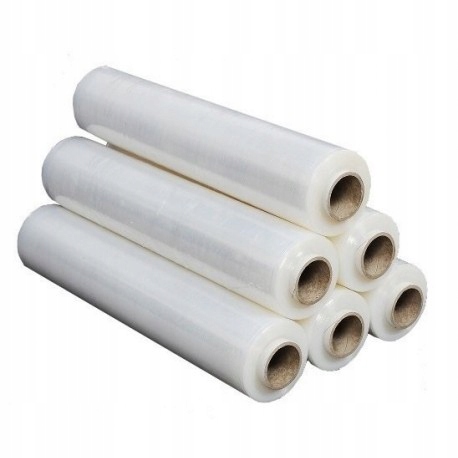 Folia Stretch 3 Kg Transparent 6Szt Kolor bezbarwny