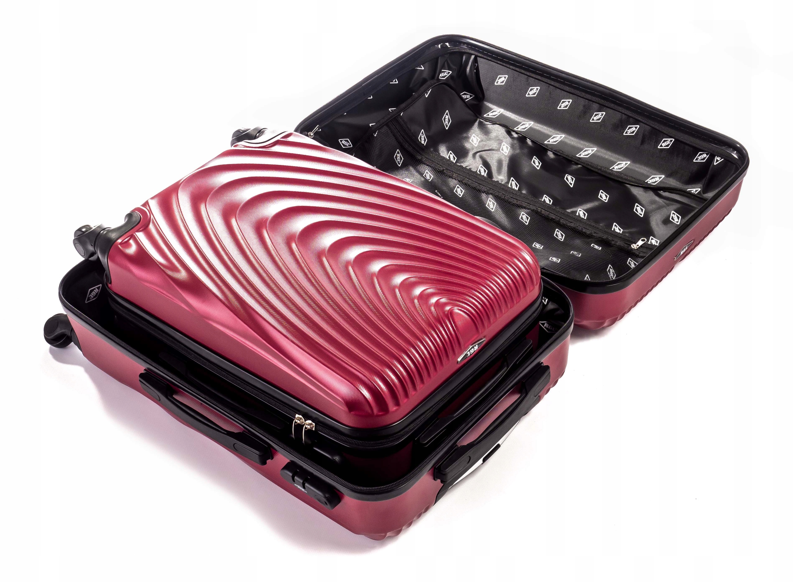 RGL DUŻA XXL WALIZKA PODRÓŻNA NA KÓŁKACH BAGAŻ Model 663 XXL