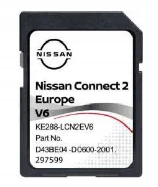 Mapa Navigační Karta Nissan Connect 2 KE288-LCNKEV6 V6 2023