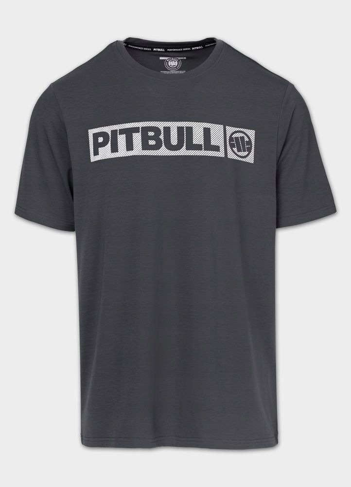 Męska Koszulka Casual Sport Pitbull techniczna sportowa oddychająca Hilltop