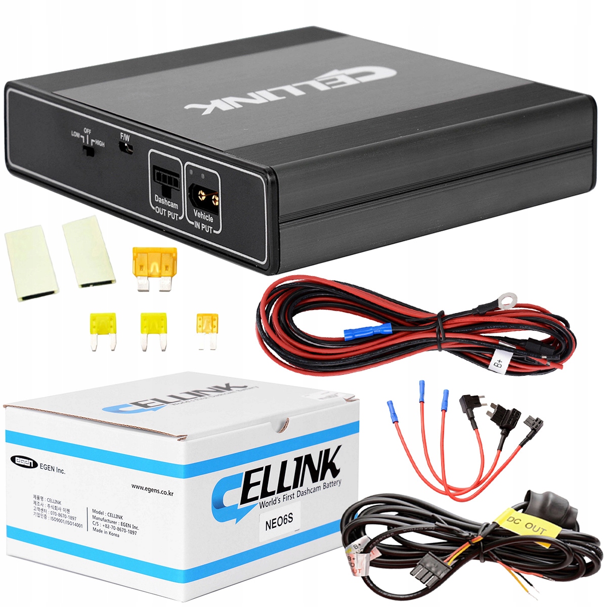 Cellink NEO6 S Powerbank pre autokamery a videorekordéry