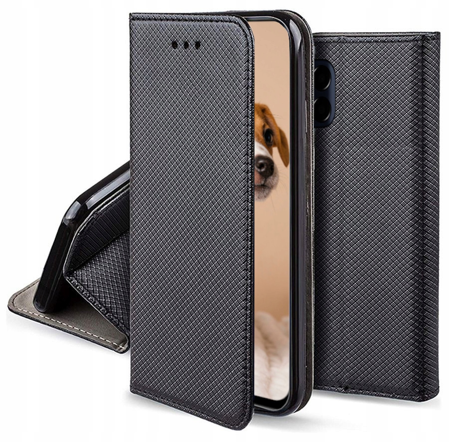 

Case Etui Smart Magnet 2x Szkło Do Samsung M33 5G