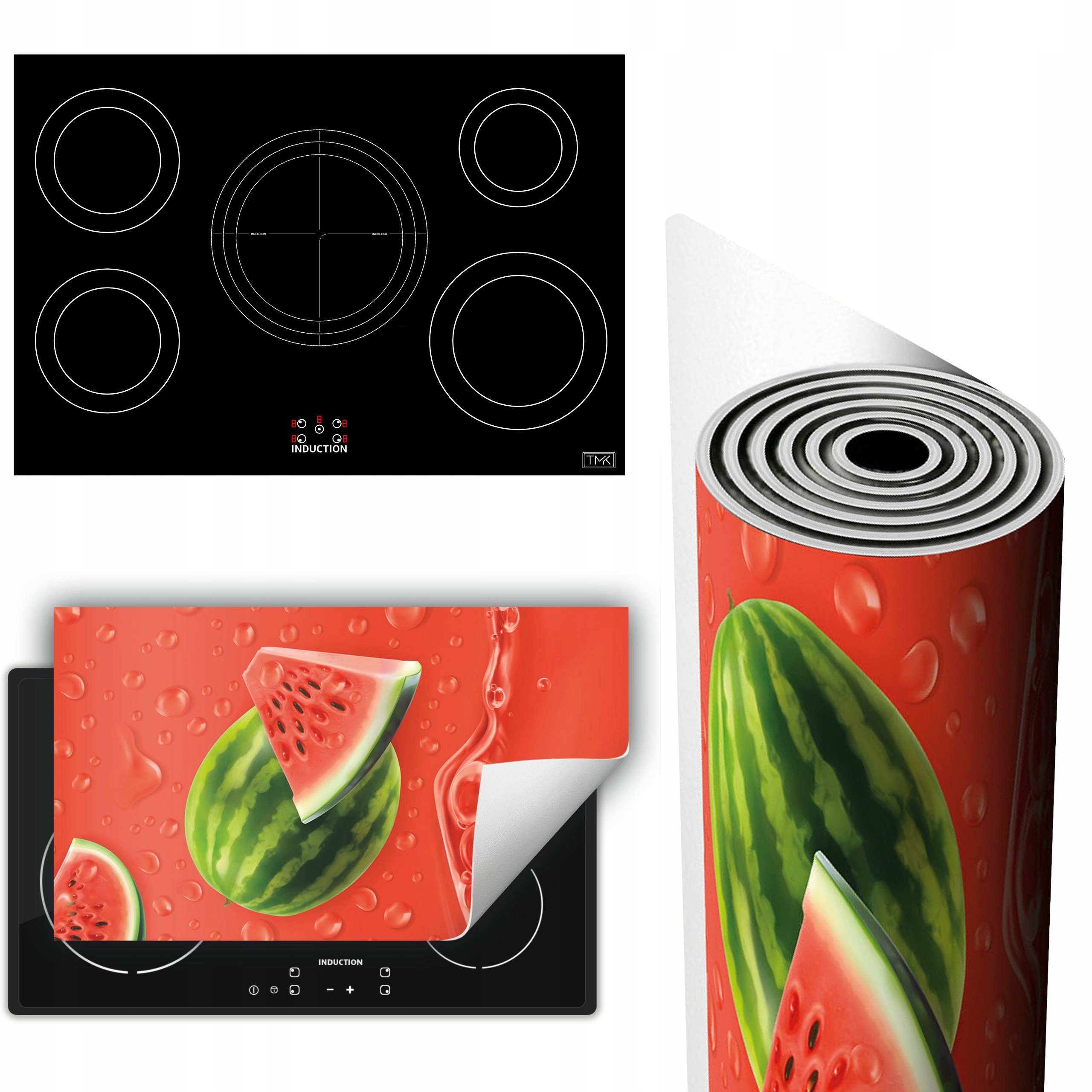 Vinylová Podložka Na Ochranu Kuchyňské Desky 90x52 Meloun