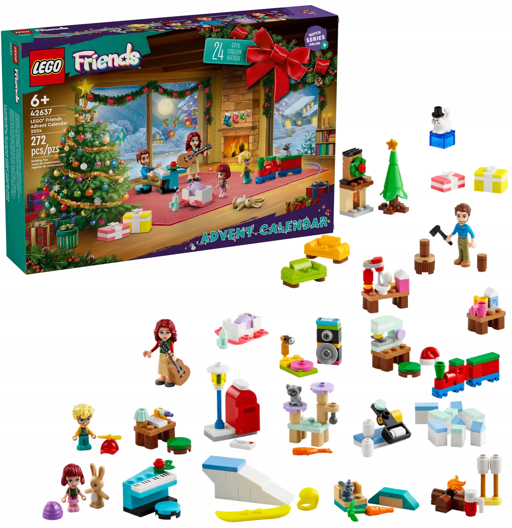 Lego Friends Adventní kalendář Lego Friends 2024 42637