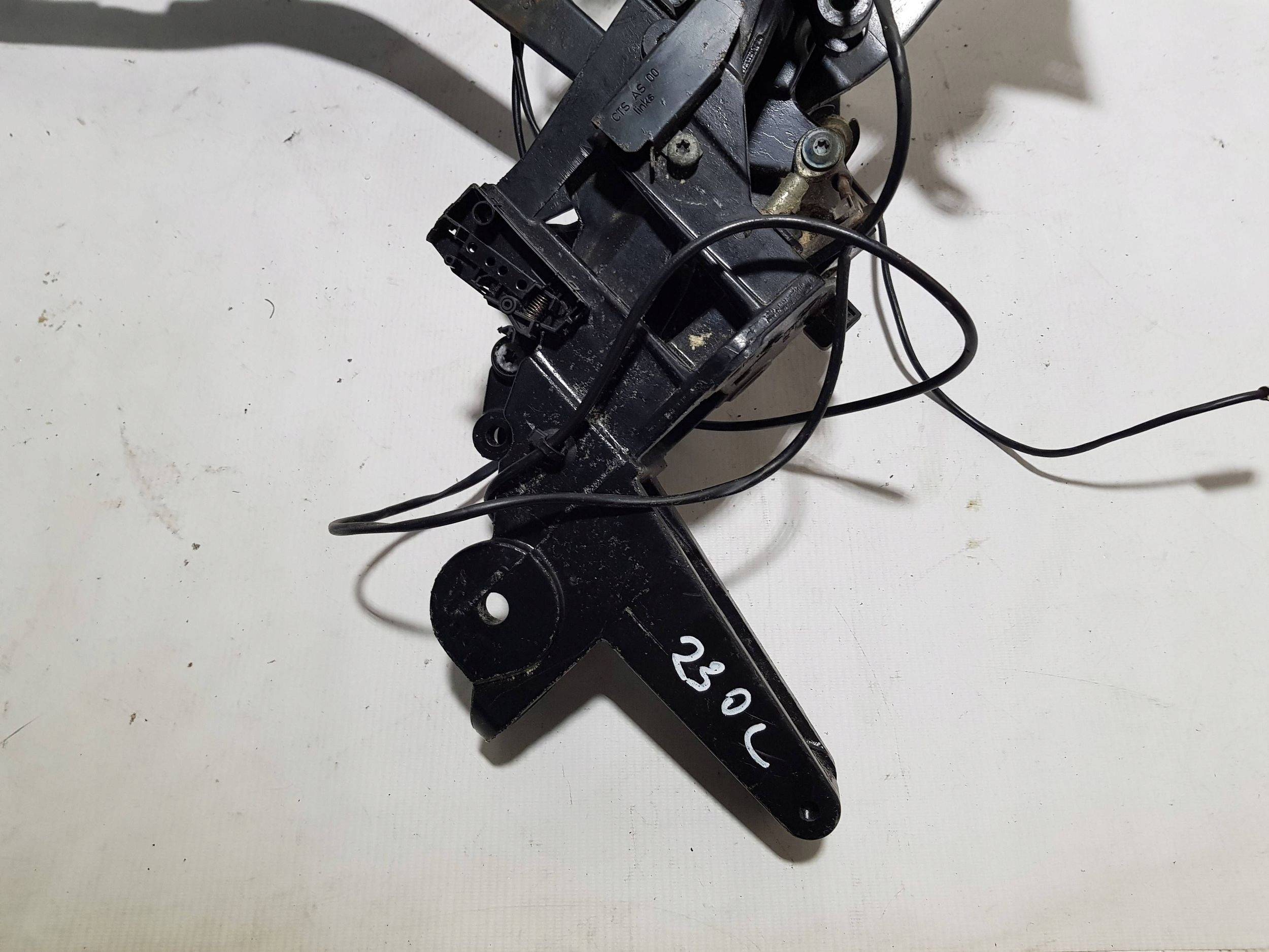 hinge roofs bonnet left rear part MERCEDES SL R230 W230