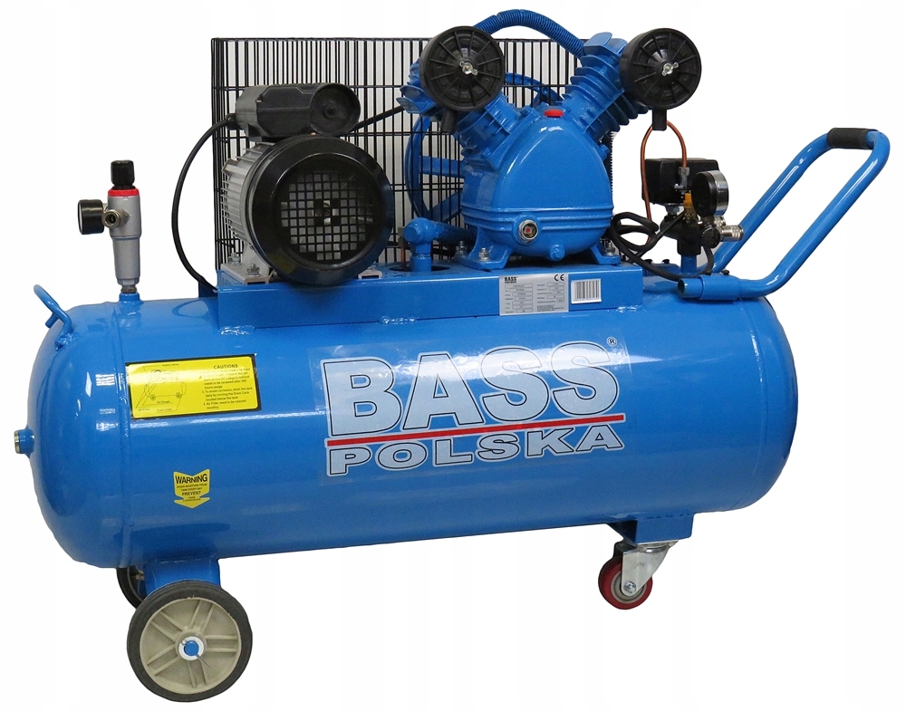 SPRĘŻARKA KOMPRESOR DWUTŁOKOWY 100L Moc silnika 3 KM