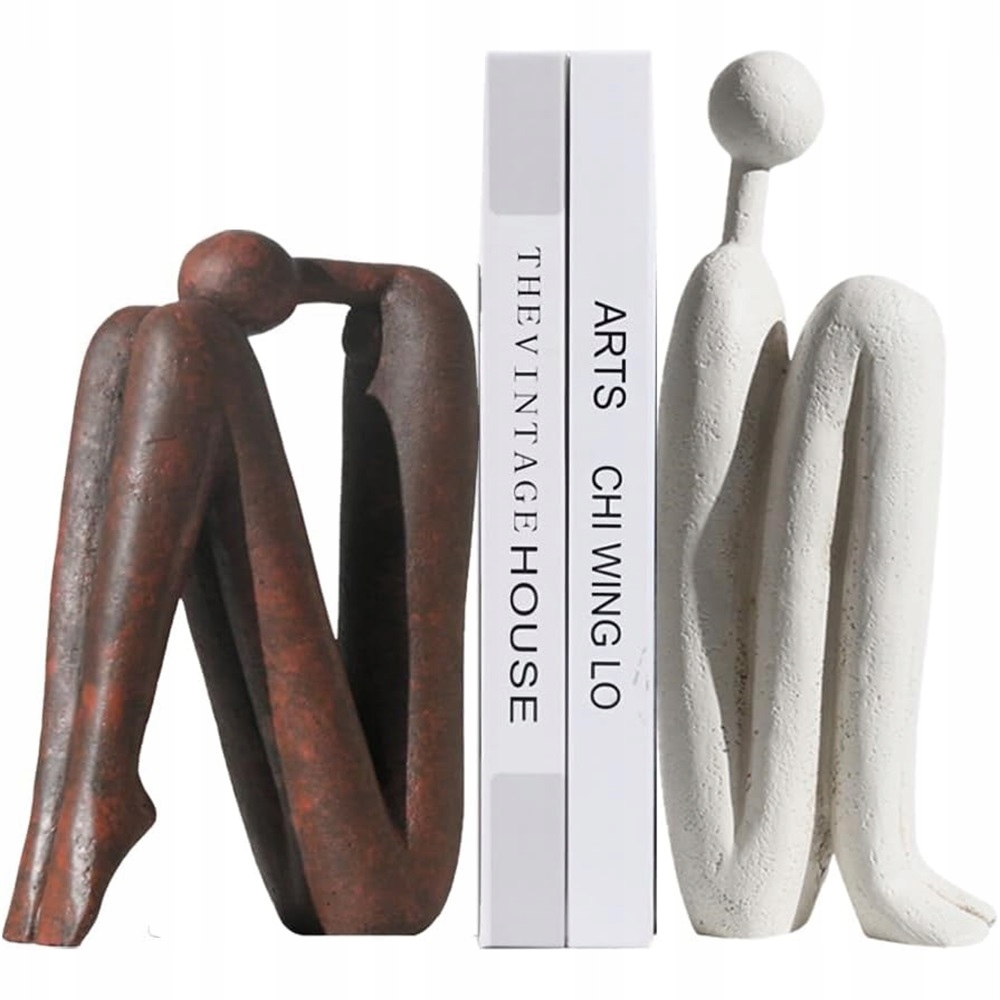 Dekorativní Figurky Bookend Dekorace Studie Thinker Bookends Dekorativní