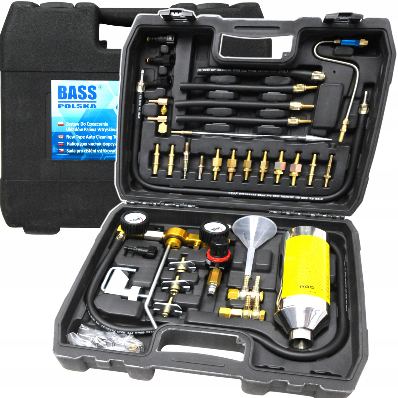 ZESTAW DO CZYSZCZENIA UKLADOW PALIWA WTRYSKIWACZY
