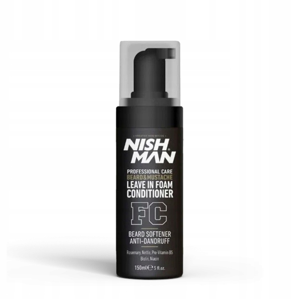 Odżywka do brody NISHMAN Beard & Mustache Leave-in Foam Conditioner