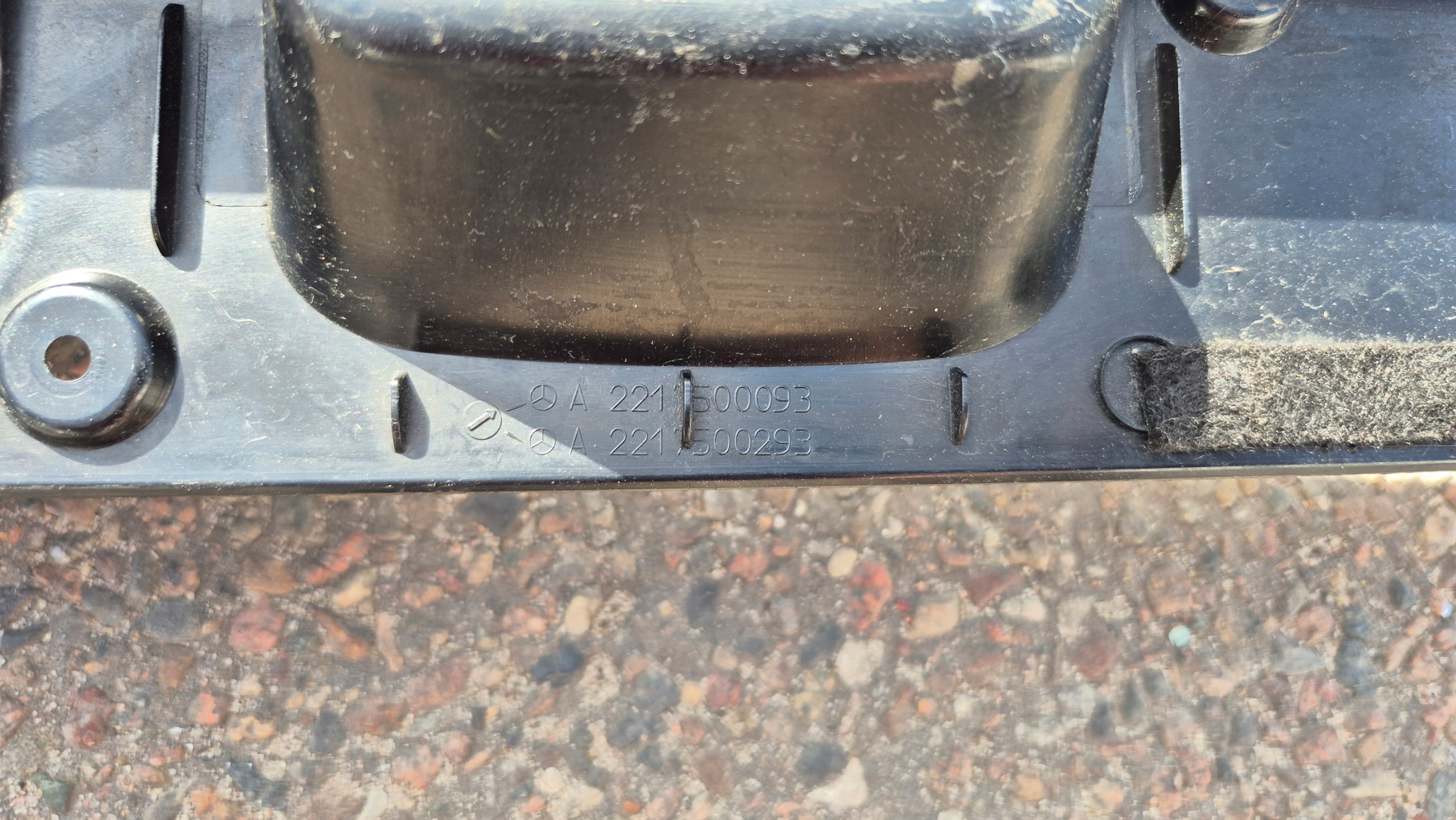 cover bonnet boot 2217500093 MERCEDES W221