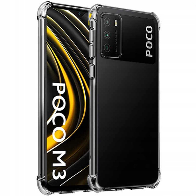 

Przezroczyste Etui Anti-shock Obudowa Do Poco M3