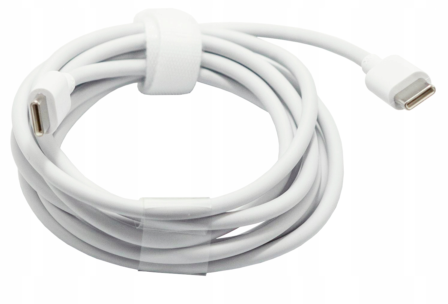 KABEL ŁADUJĄCY USB-C DO USB-C HUAWEI APPLE BIAŁY 1.8M 65W 3,3A