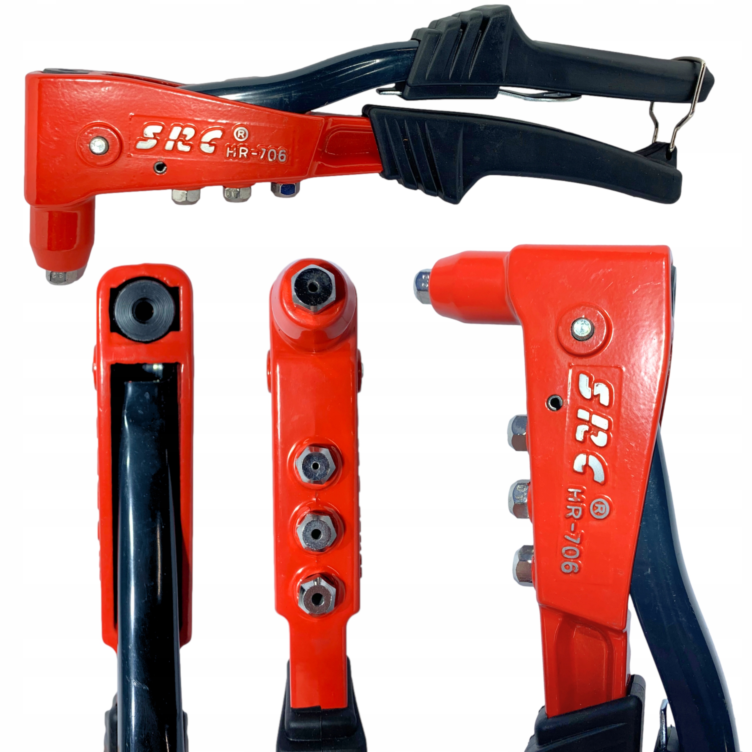 NITOWNICA RĘCZNA DO NITÓW ZRYWALNYCH 2.4mm-4.8mm