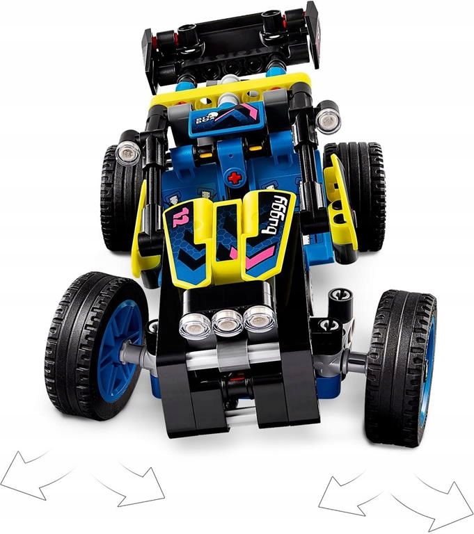 KLOCKI LEGO | TECHNIC 42164 WYŚCIGOWY ŁAZIK TERENOWY + TORBA PREZENTOWA Nazwa zestawu Wyścigowy buggy