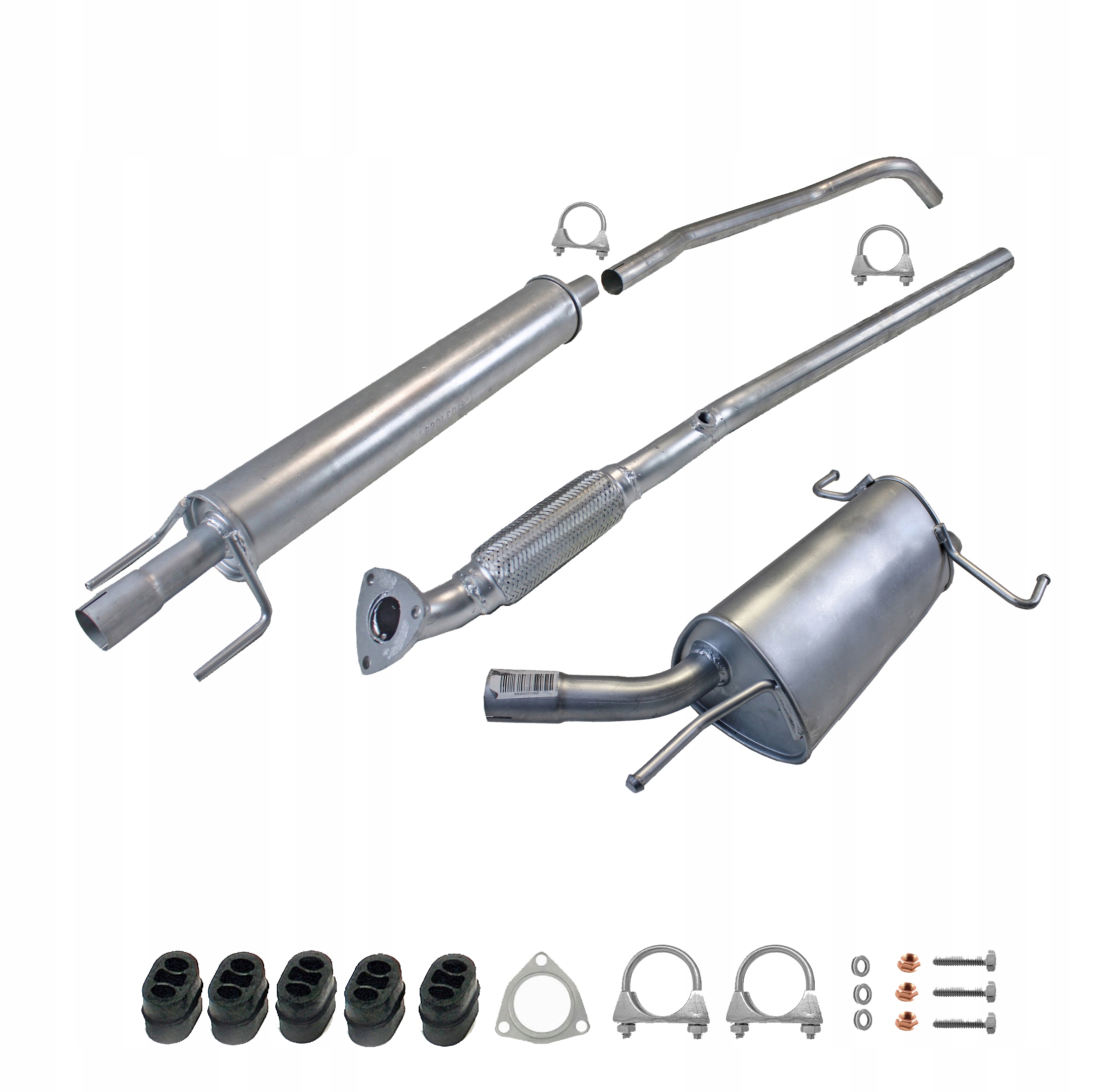 Zestaw tłumików Opel Corsa C 2000 - 2006 1.2 - 1.4 16V