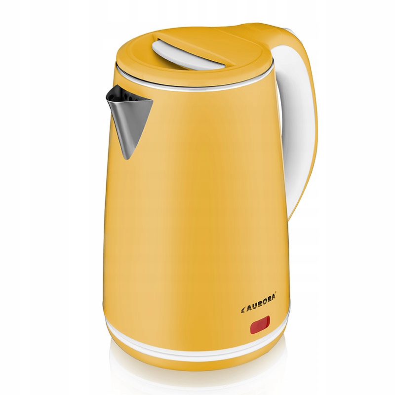 

Czajnik Elektryczny wewnątrz Inox 2L Duży Żółty