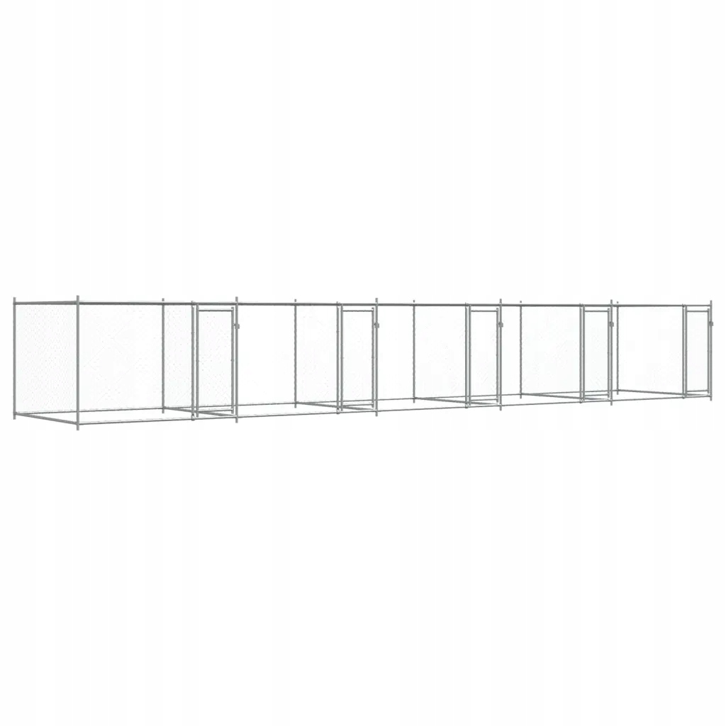Levně Bouda pro psa VidaXL dřevo vým. zev. 1000 cm x 200 cm x 150 cm