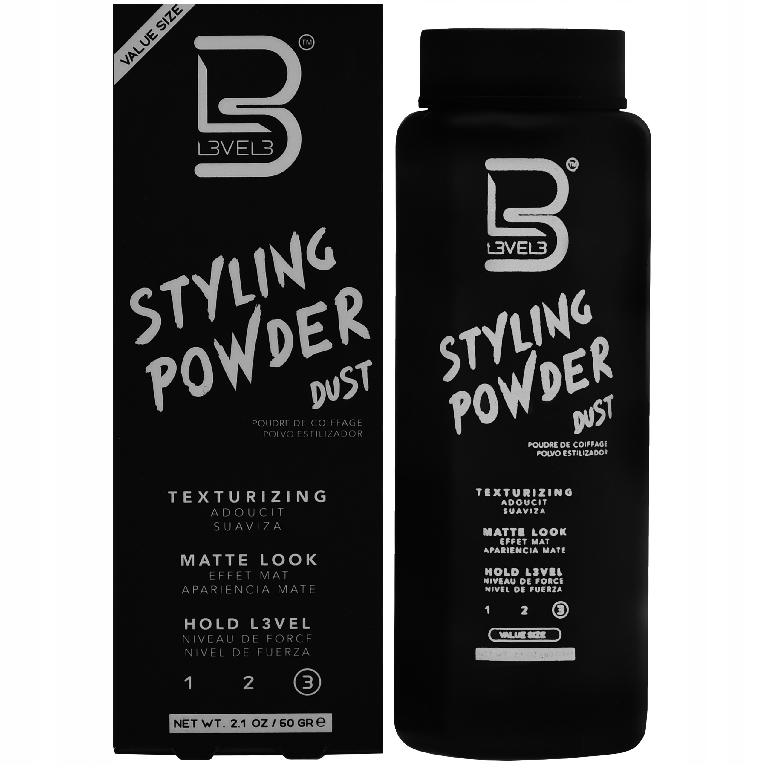 Styling Powder L3VEL3 – objem a textúra pre každý typ vlasov 60 g