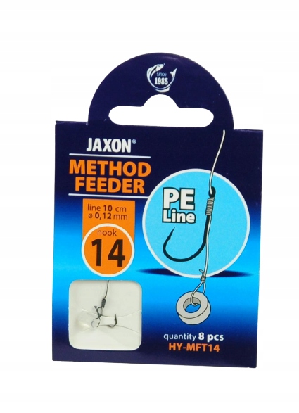 

14 Haczyki Feeder 8szt Gumka Przypon Plecionka