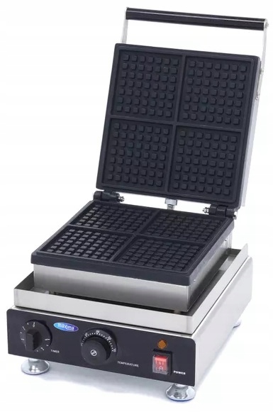 Profesionální vaflovač 4 kusy Mini Vaflovače Čtverce 1750W Maxima 09374202