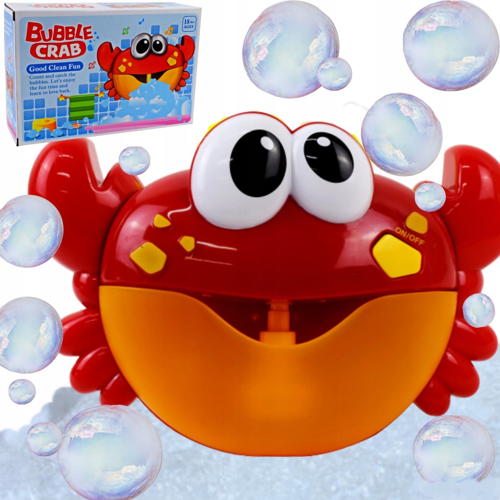 

Krab Interaktywny Do Robienia Piany Z Melodyjkami