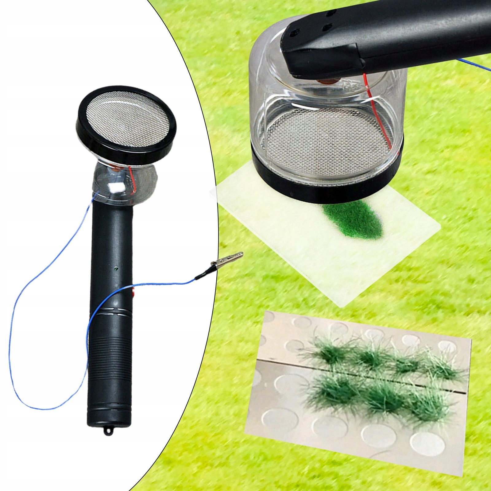 Flocking Static Grass Applicator Mini H Model inna
