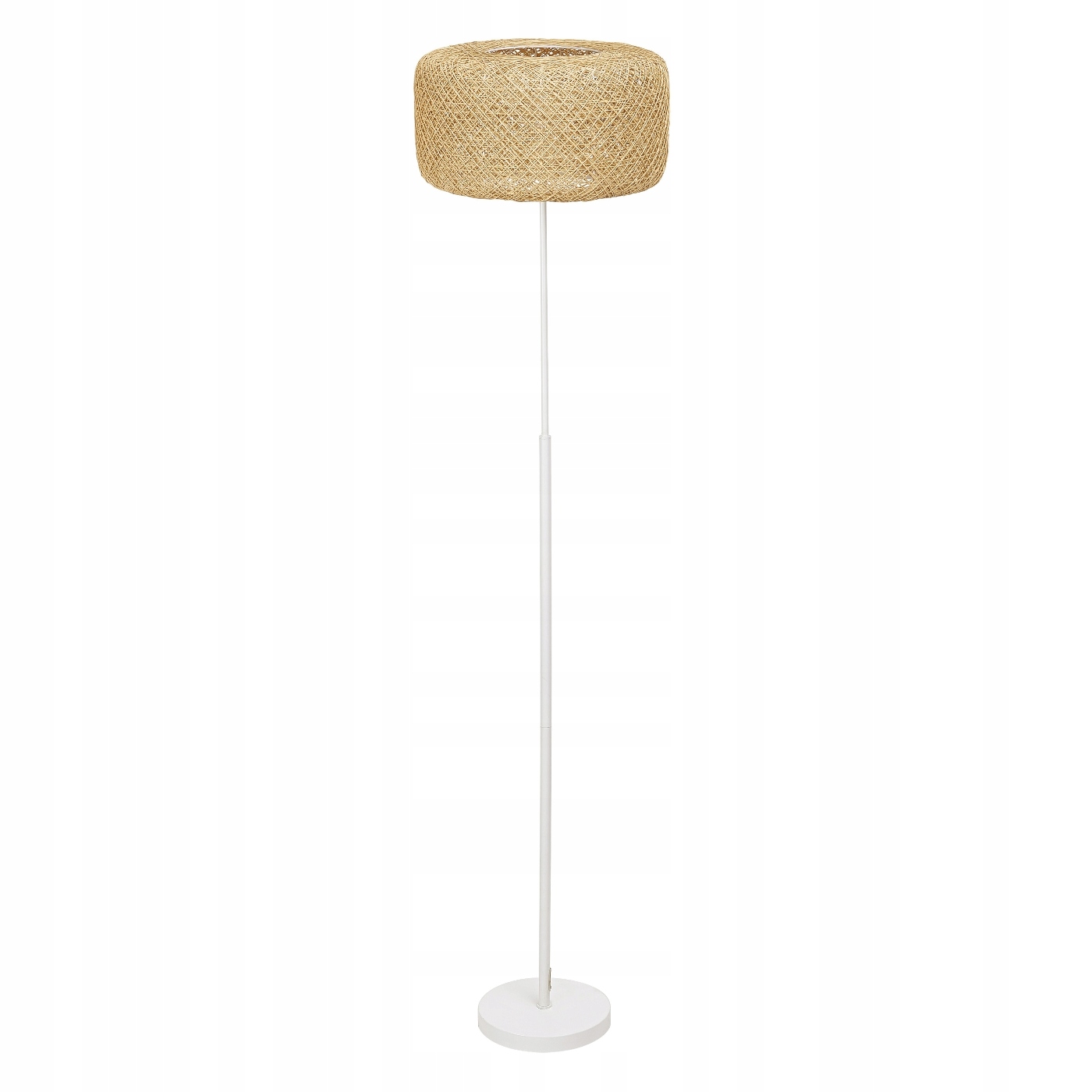 Dekorační Papírová Kulatá Podlahová Lampa 1xE27