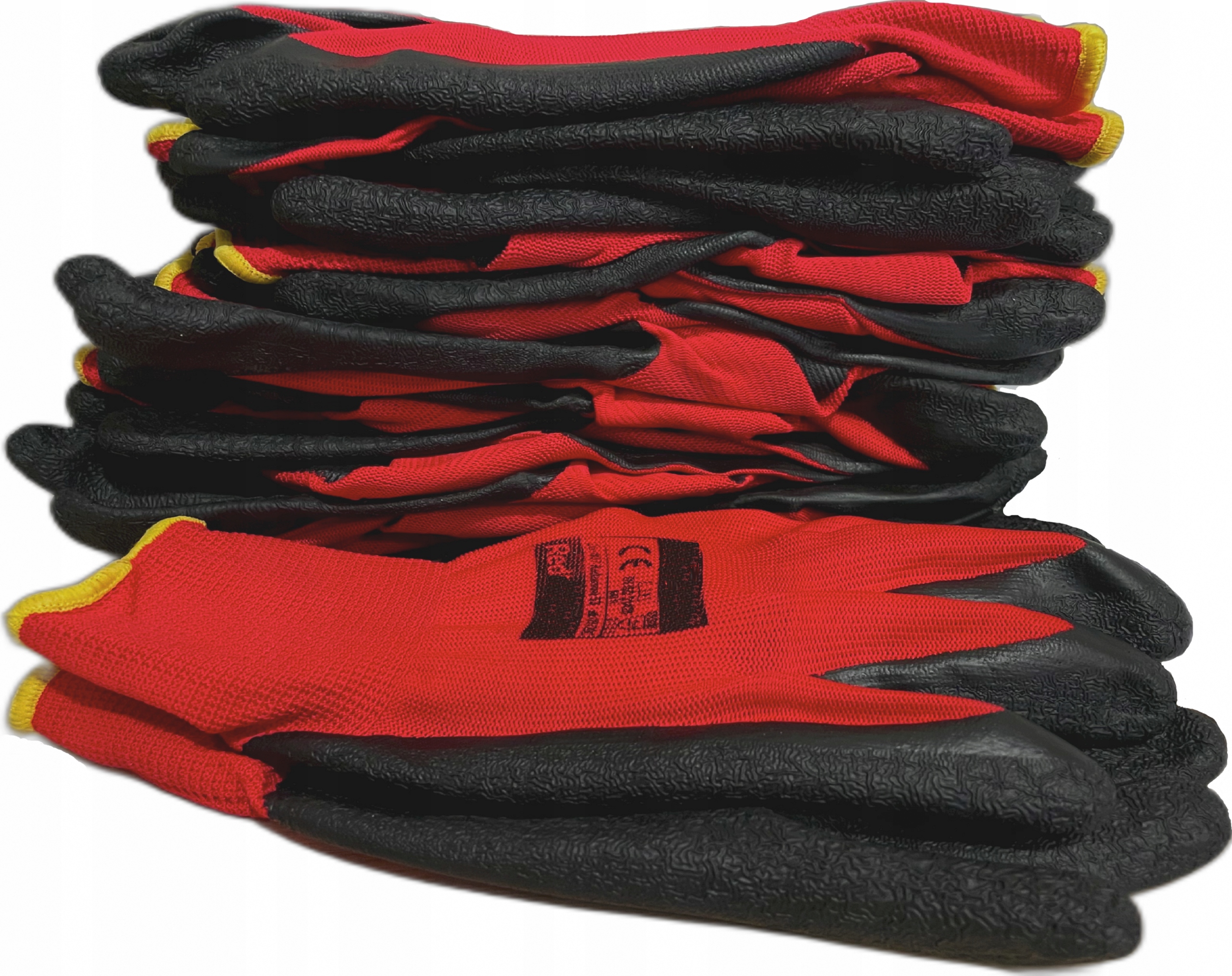 Rękawiczki RĘKAWICE robocze r8 LATEX 10 par