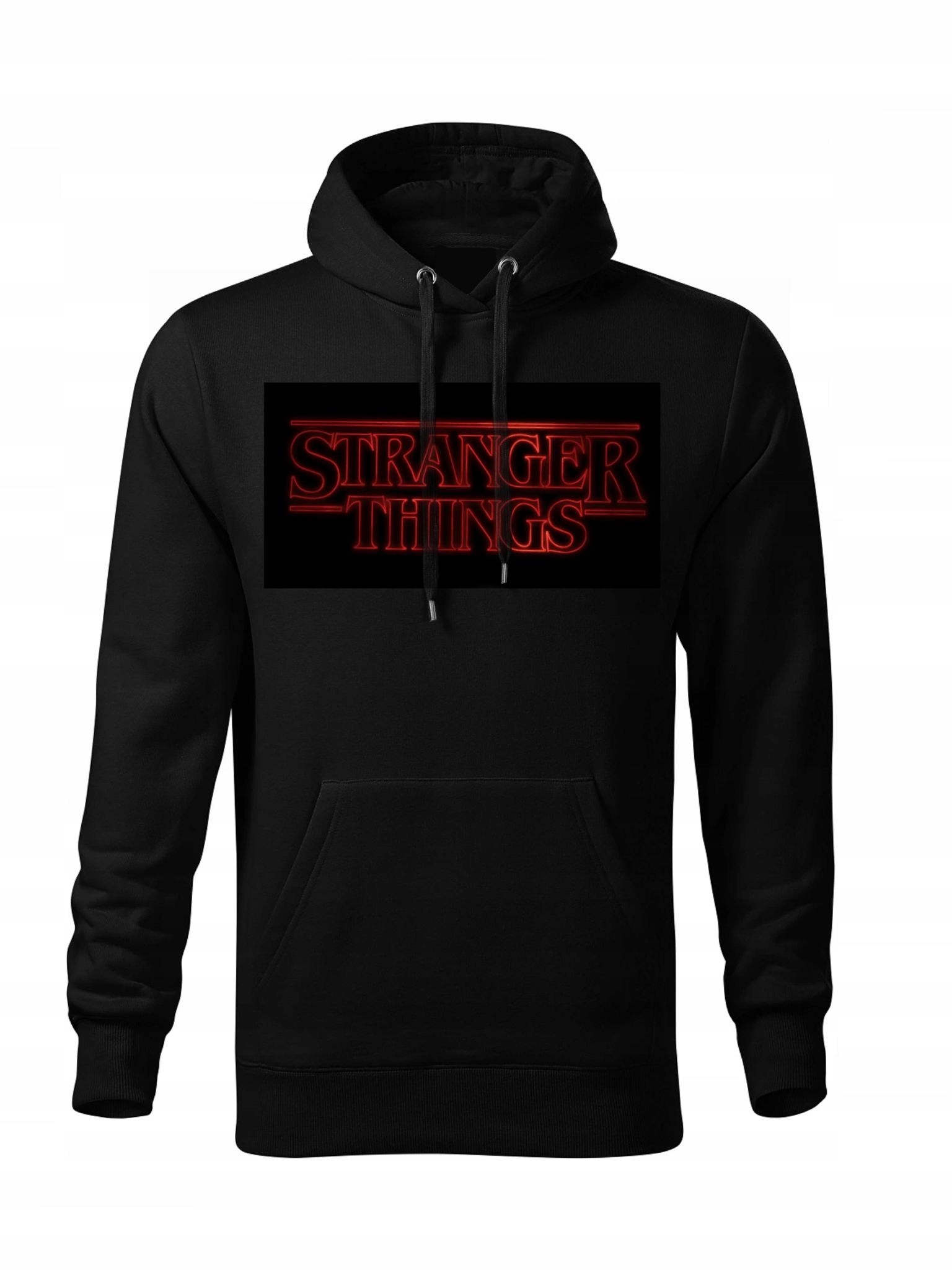 

Bluza Damska Czarna Stranger Things Z Kapturem L