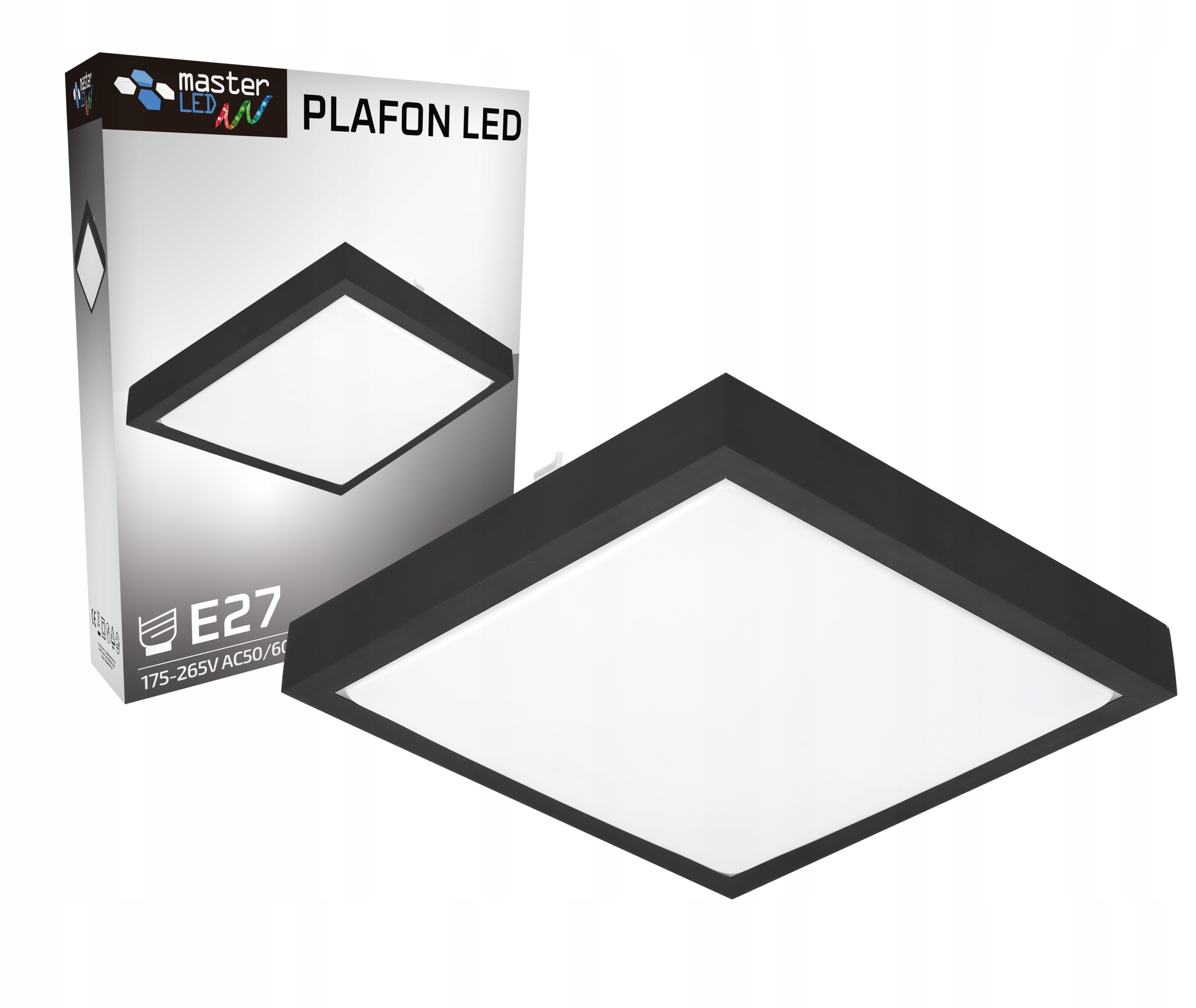 Plafon LED 2xE27 NATYNKOWY sufitowy oprawa LAMPA panel