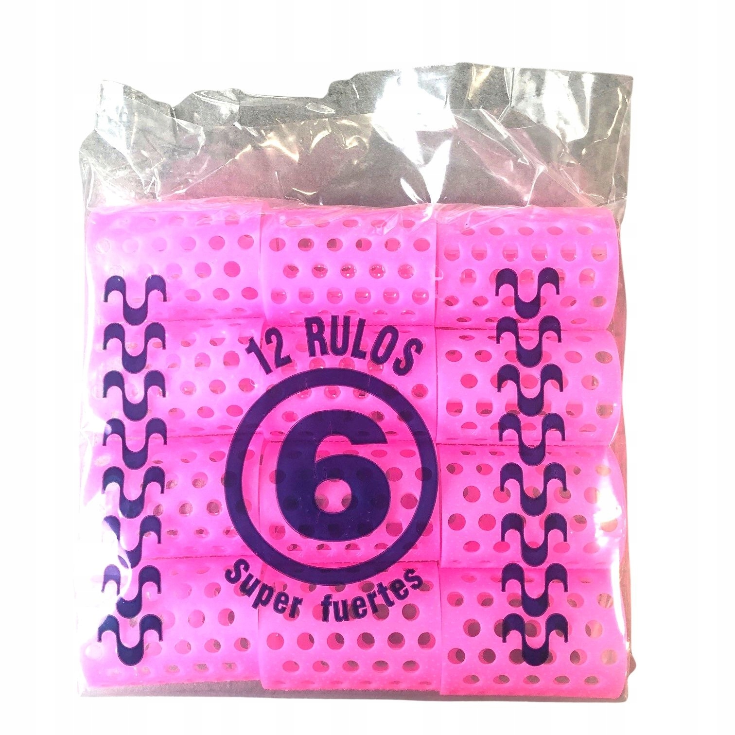 

Papiloty gumowe wałki do włosów Nr 6 12 szt