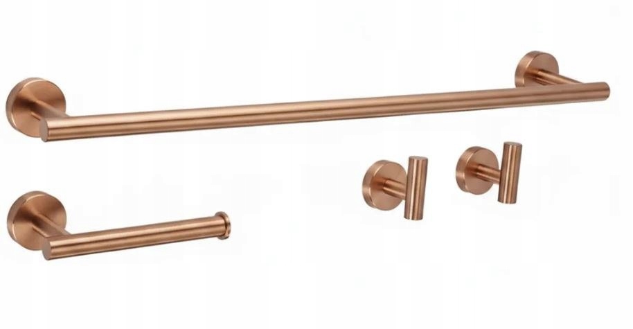 Sada Koupelnových Věšáků Ari Brush Copper