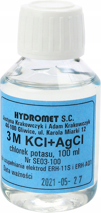 

Hydromet Elektrolit 100ml Płyn do Sondy pH