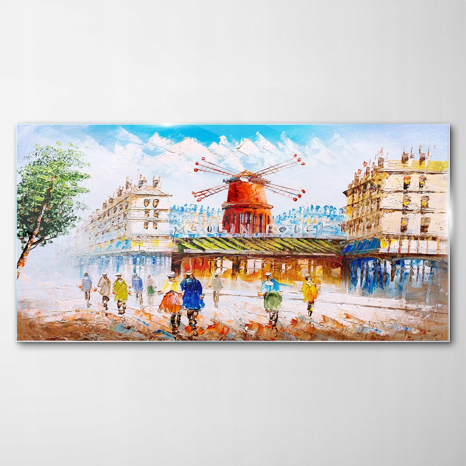 

Obraz na Szkle Dekor Młyn Paryż Francja 120x60