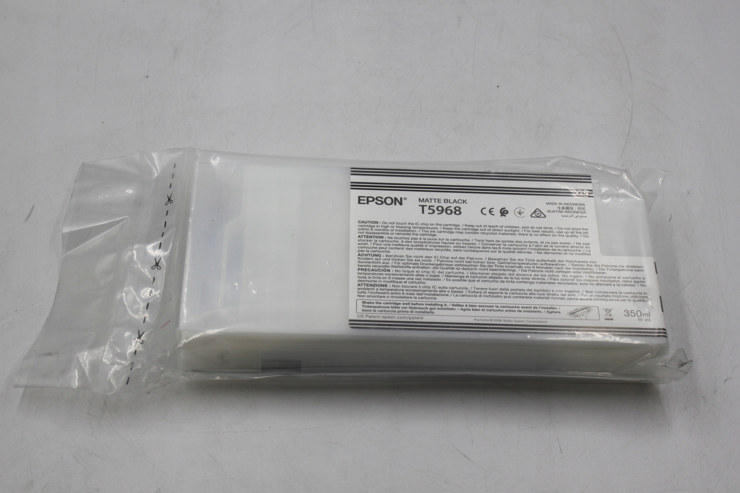 Epson T5968 C13T596800 inkoust matte black 23 originál