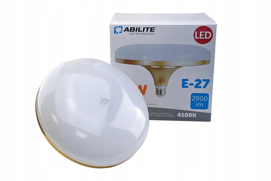 ABILITE Żarówka LED UFO MLECZNA B.NATURAL E27 36W