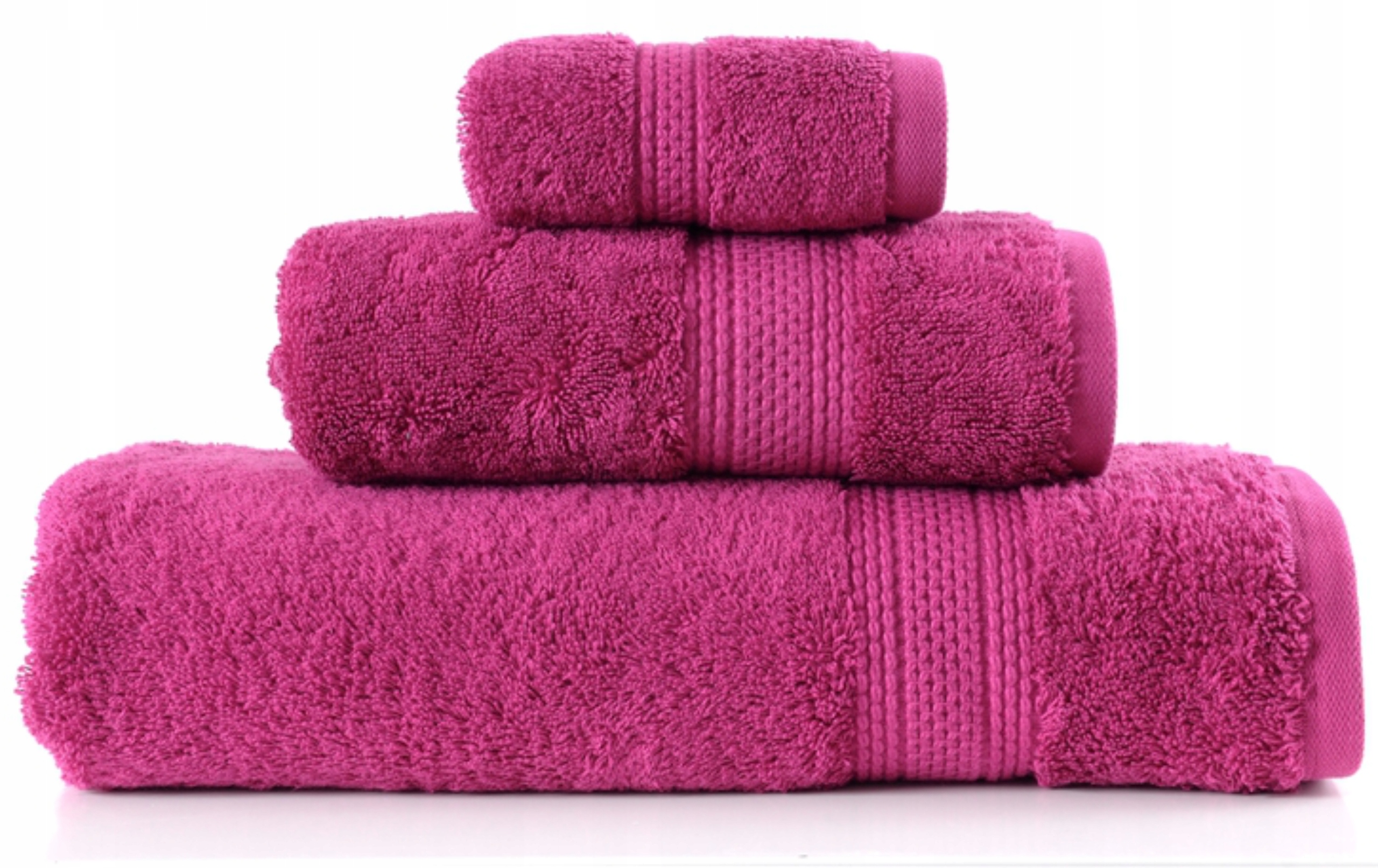 

Greno Gruby Ręcznik Egyptian Cotton fuksja 70x140