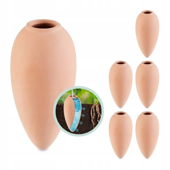Stożki ceramiczne, 6 szt.