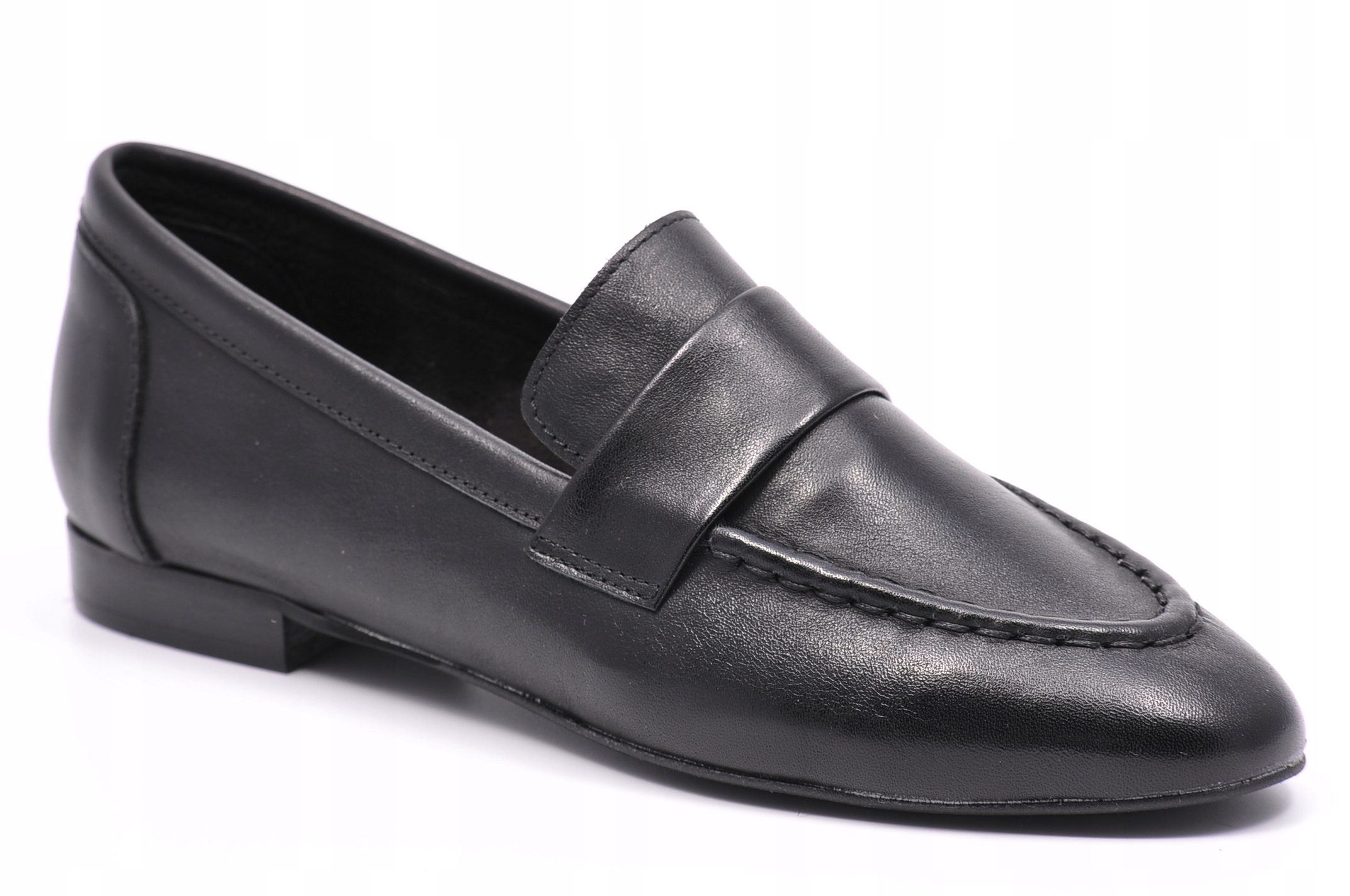 Mokasíny Nessi 24607 Černé 1 Velikost 38